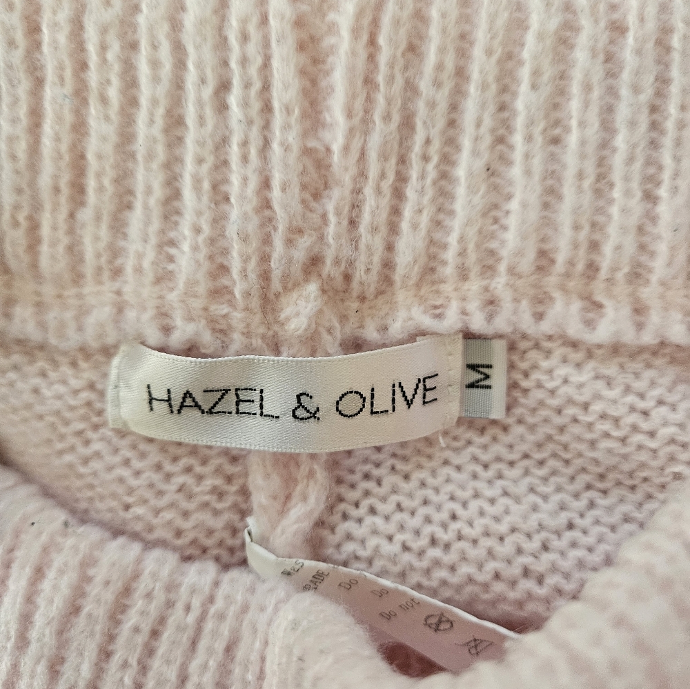 Hazel & Olive Pink Knit Cardigan and Shorts Set - Picture 7 of 8